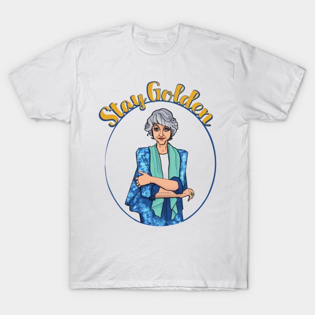 Stay Golden - Dorothy T-Shirt by curtyss